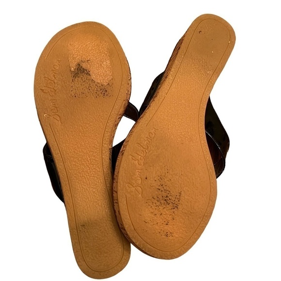 Sam Edelman Women’s Tanya Wedge Thong Sandals - Picture 6 of 10